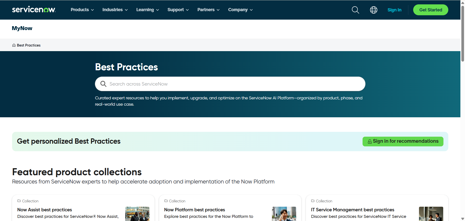 ServiceNow Best Practices